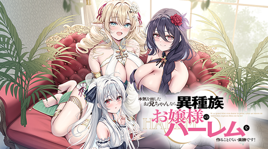 本気を出したお兄ちゃんなら異種族お嬢様のハーレムを作ることぐらい楽勝です！