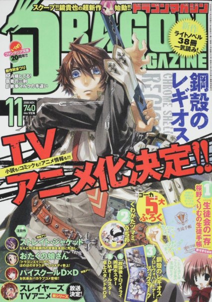 ドラゴンマガジン 2008年11月号