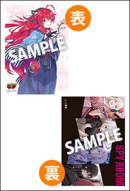ふろく２  「ハイスクールＤ×Ｄ」「スパイ教室」ビッグサイズポスター