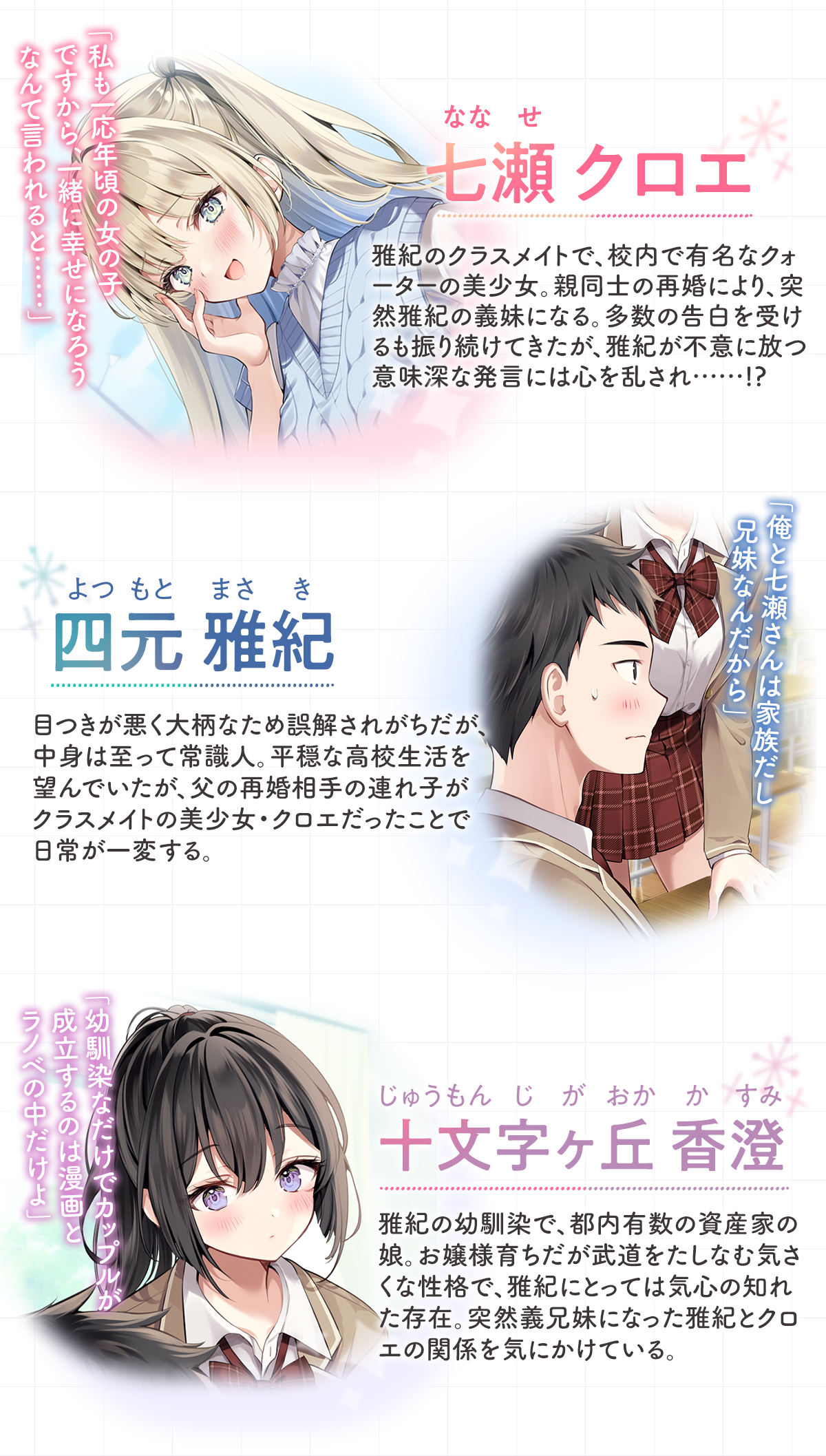 『クラスのクォーター美少女が義妹になった。知らないうちに口説いてた。』