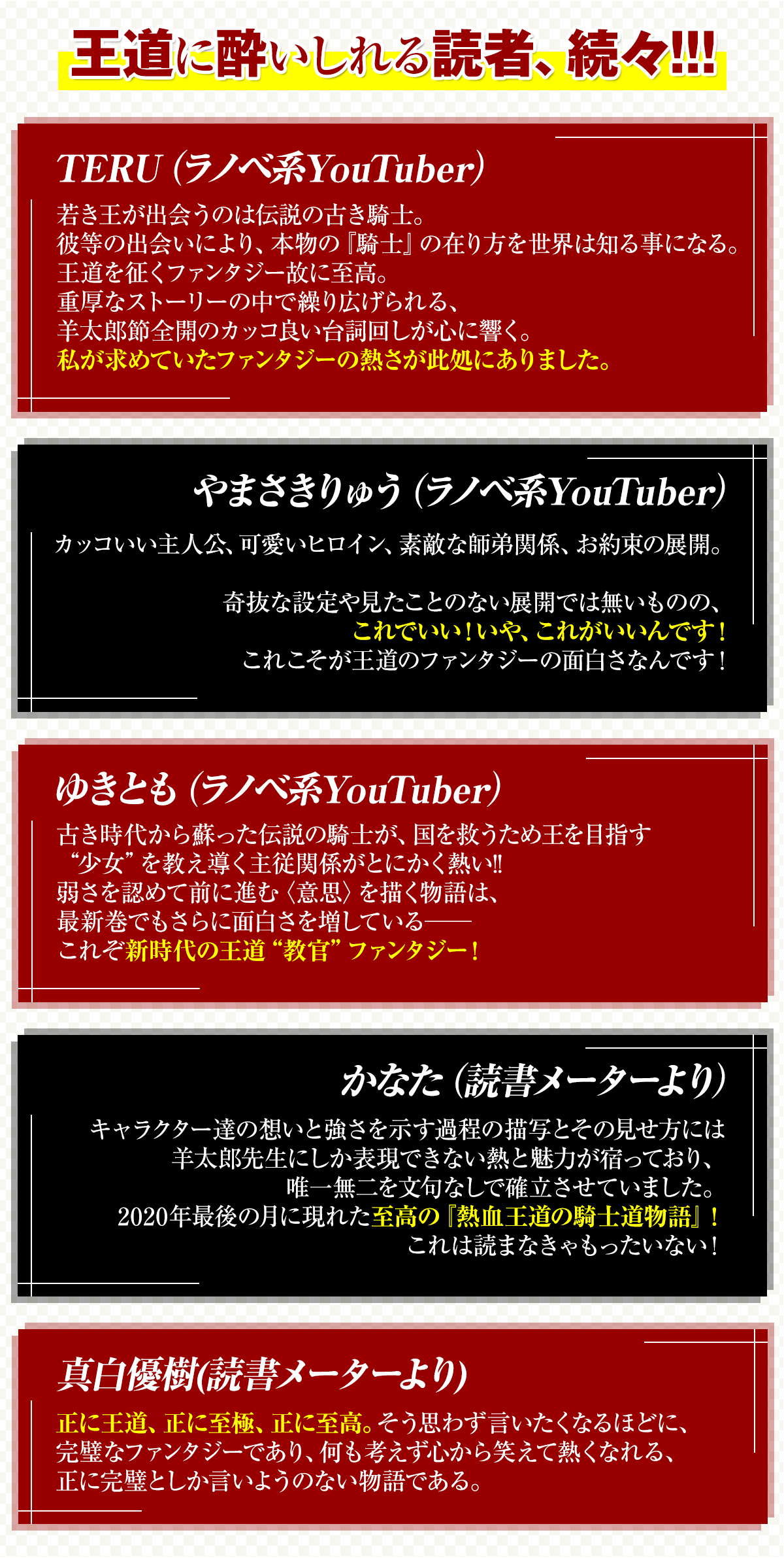 『古き掟の魔法騎士』感想